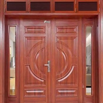 Cửa thép vân gỗ có bền không?