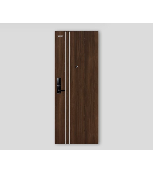 CỬA CĂN HỘ VÂN GỖ GLX-STEEL 503 VG13 | GLX-STEEL-503