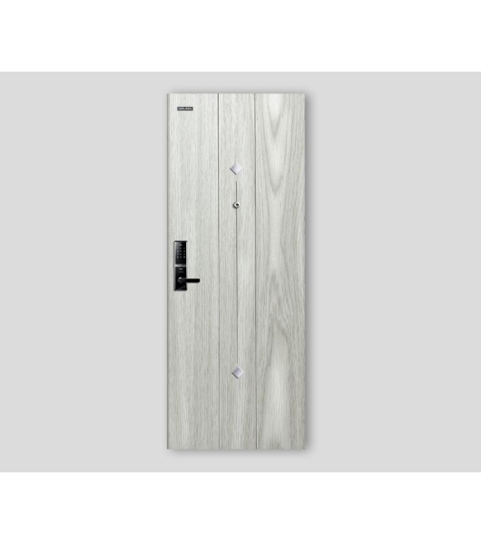 CỬA CĂN HỘ VÂN GỖ GLX-STEEL 504 VG18 | GLX-STEEL-504