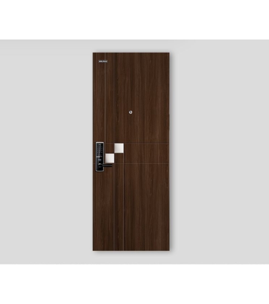 CỬA CĂN HỘ VÂN GỖ GLX-STEEL 506 VG13 | GLX-STEEL-506