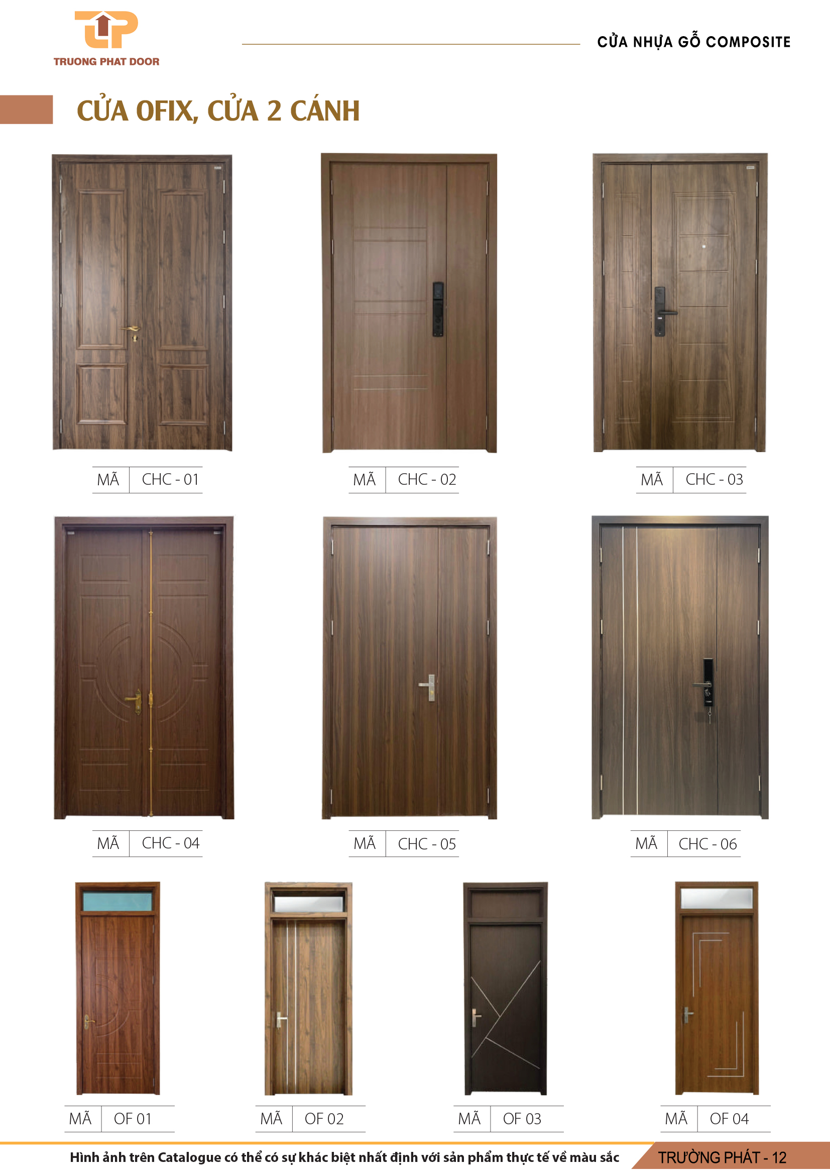 Catalogue Trường Phát cửa nhựa composite 13