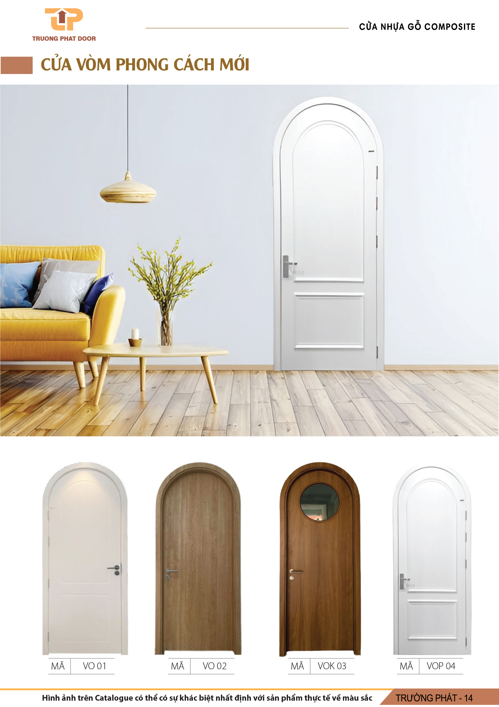 Catalogue Trường Phát cửa nhựa composite 14