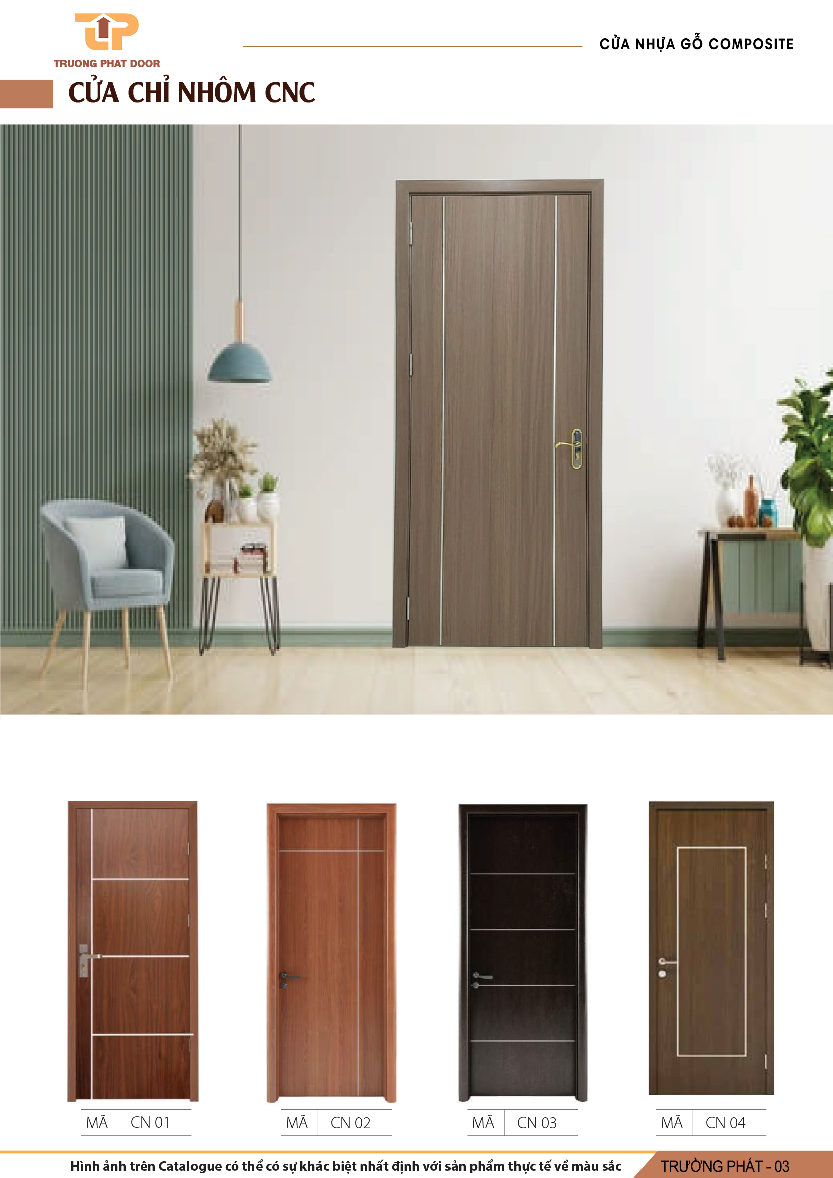 Catalogue Trường Phát cửa nhựa composite 3