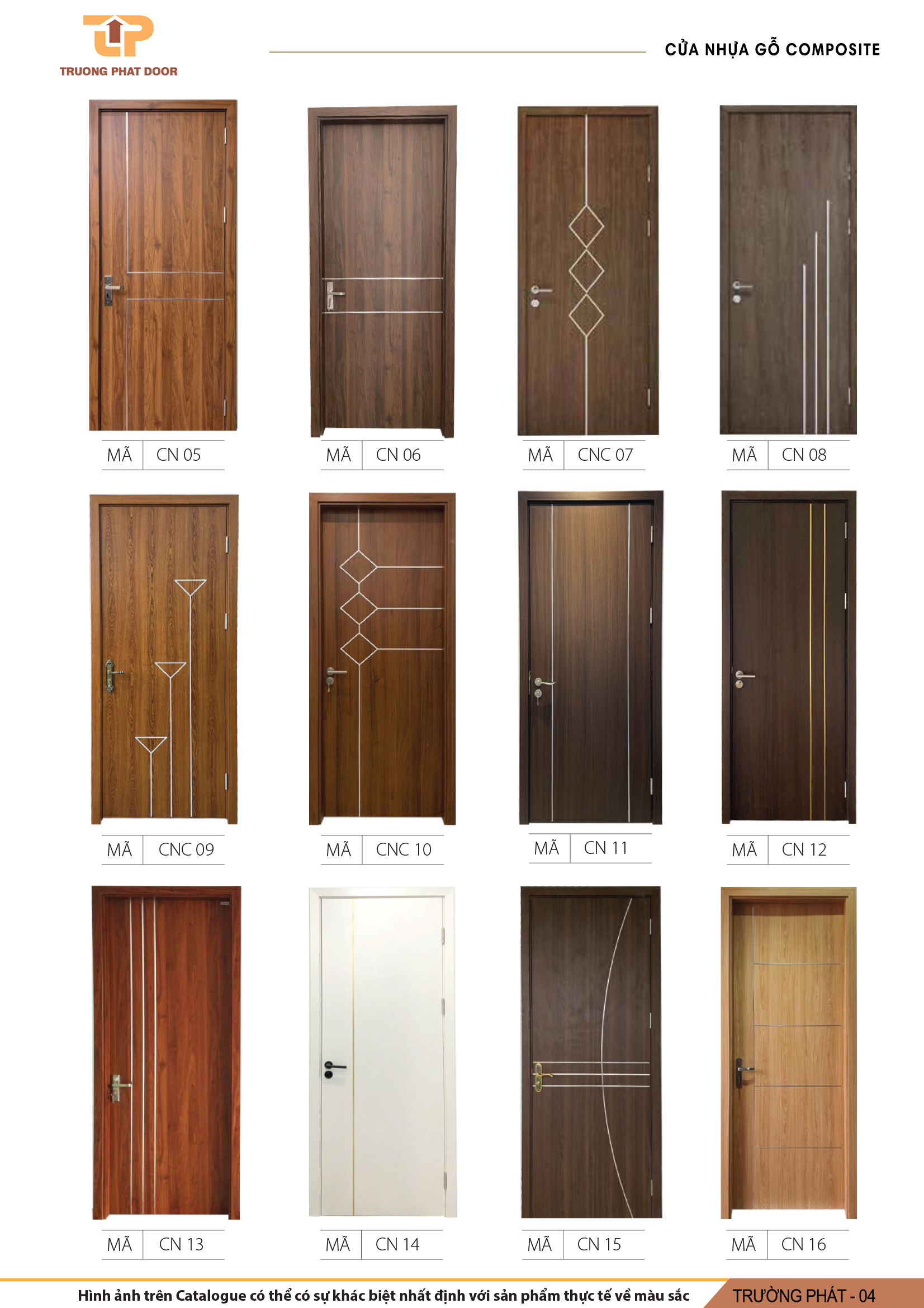 Catalogue Trường Phát cửa nhựa composite 4