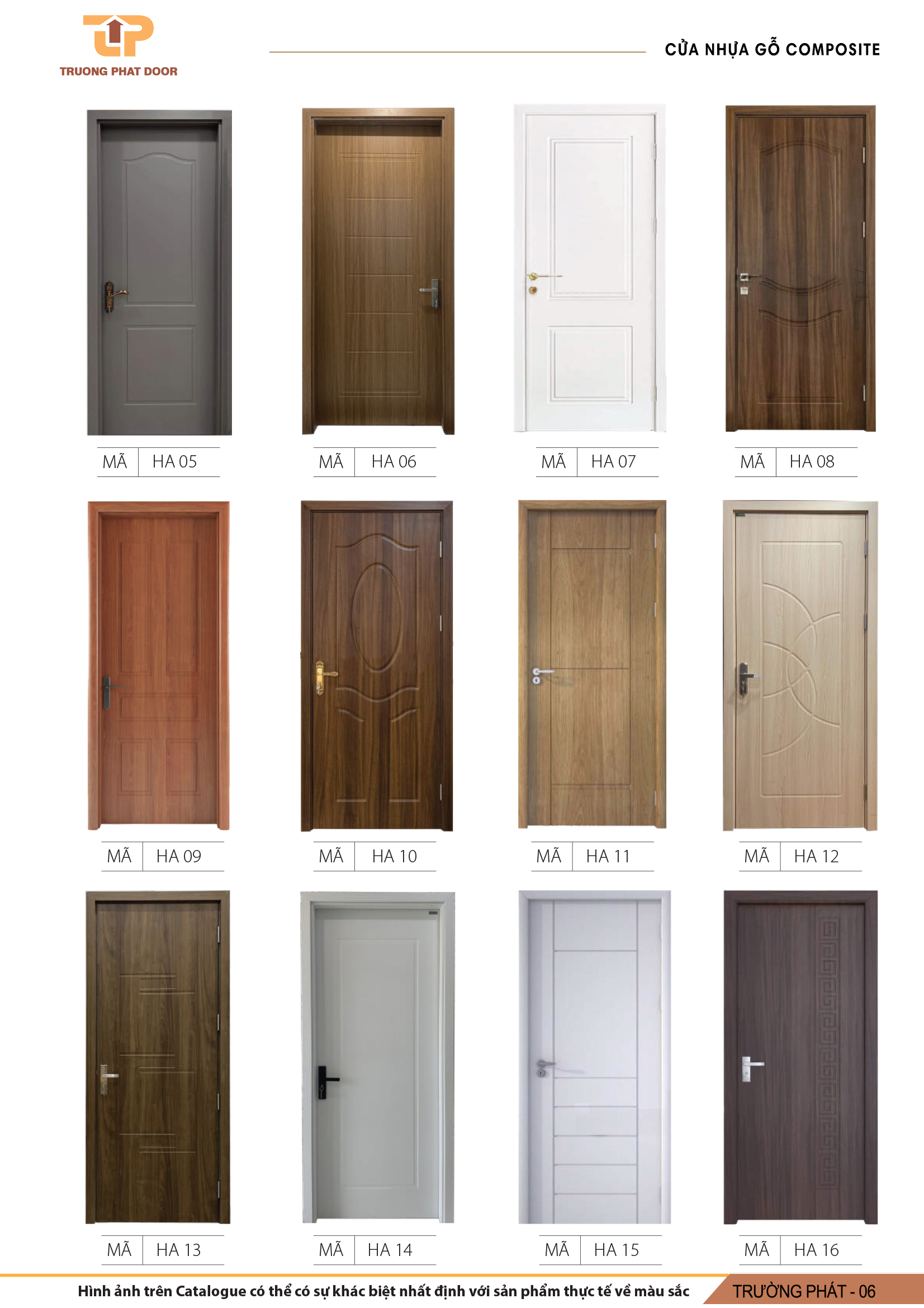 Catalogue Trường Phát cửa nhựa composite 6