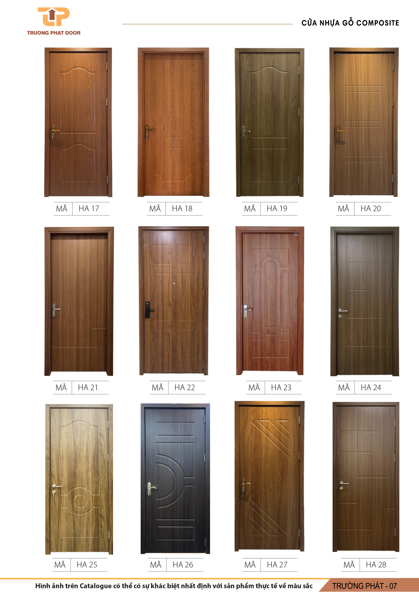 Catalogue Trường Phát cửa nhựa composite 7