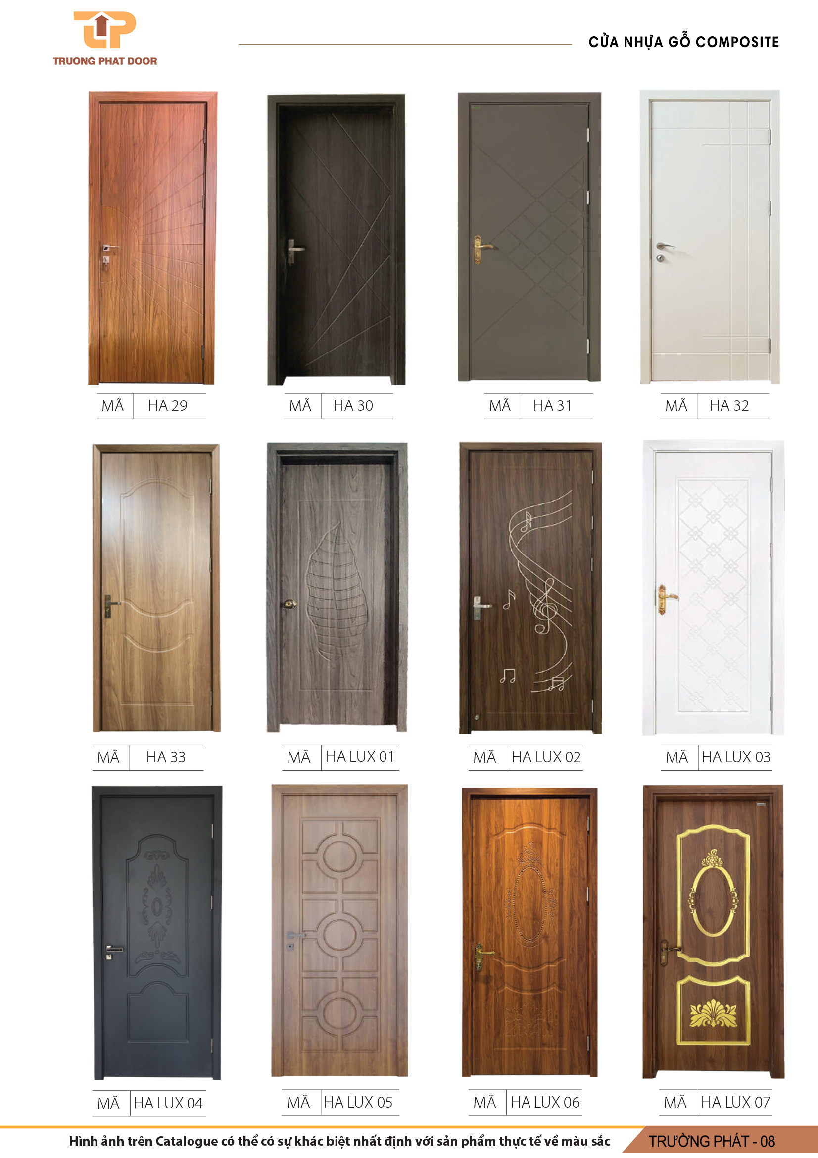 Catalogue Trường Phát cửa nhựa composite 8